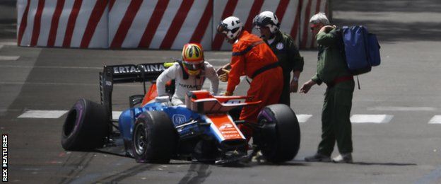 Manor F1 driver Rio Haryanto