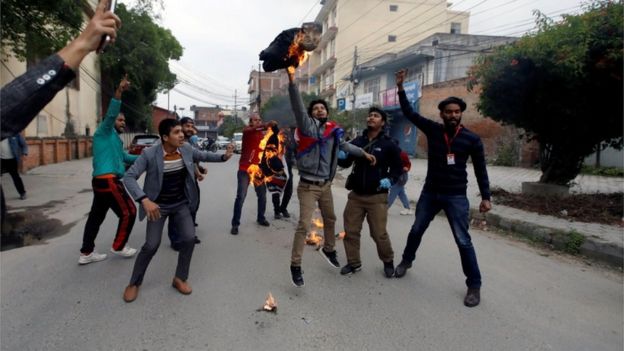 طلبہ مظاہرہ