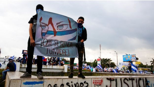 Protesta en Nicaragua