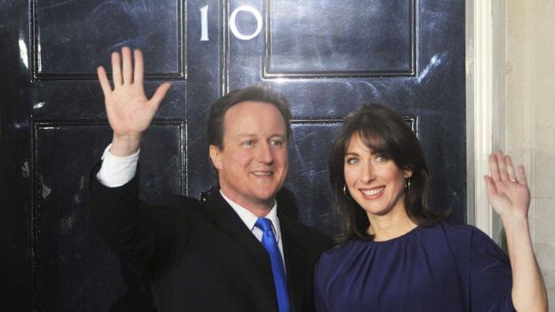 David and Samantha Cameron