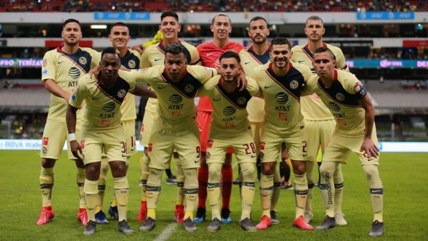 Formación del América