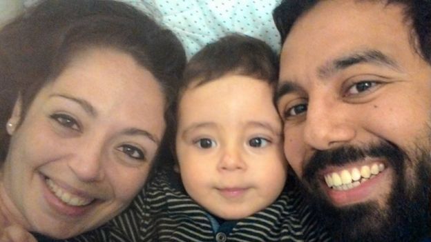 Joaquim, Cindy e o pai dele