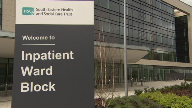 new-ulster-hospital-inpatient-ward-block-opens-its-doors-bbc-news