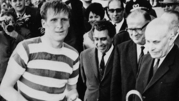Celtic captain Billy McNeill in 1967