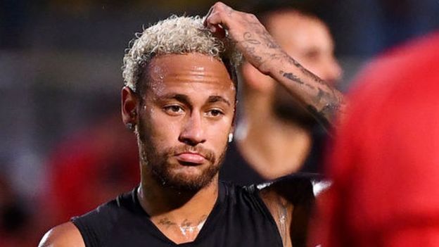 Jugador de fútbol Neymar