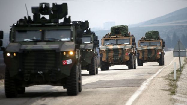 Son günlerde çok sayıda TSK'ya bağlı zırhlı araç ve asker İdlib'deki gözlem noktalarına sevk edildi.