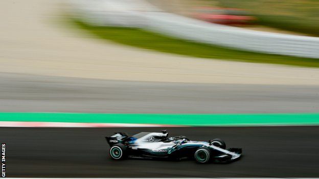 Valtteri Bottas of Mercedes