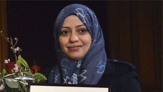 Samar Badawi mwanaharakati maarufu nchini Saudi Arabia ambaye kaka yake anatumikia kifungo cha miaka kumi alikamatwa wiki iliyopita