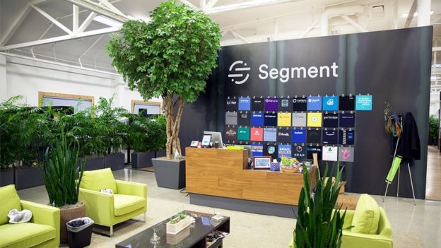 Oficina de Segment en San Francisco, California.