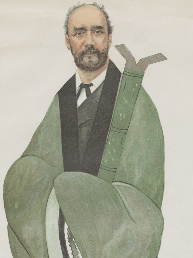 Sir Robert Hart, caricatured in the magazine Vanity Fair, December 1894