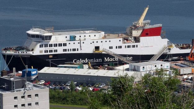 Delivery Date For Overdue Ferries Slips Again Bbc News