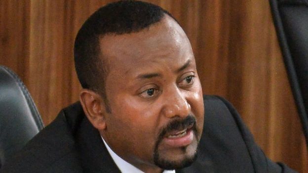 Ethiopia's PM Abiy Ahmed