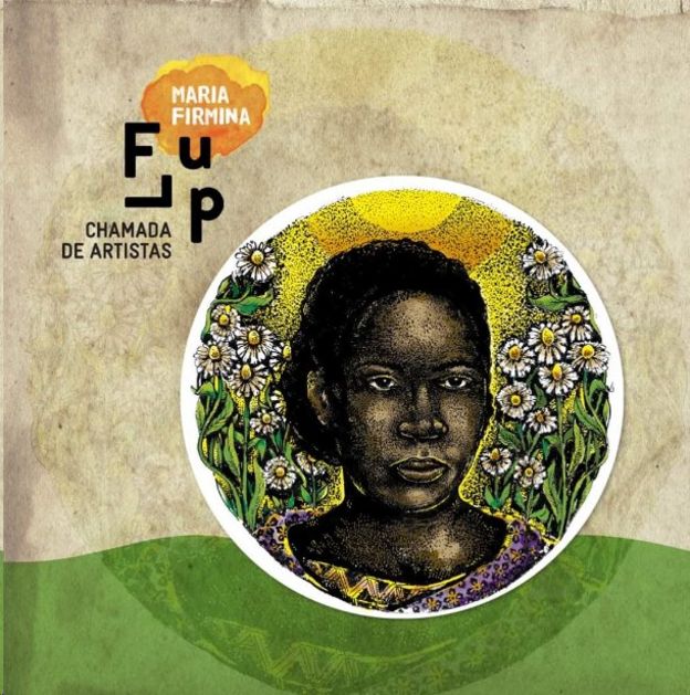 Imagem da obra vencedora de um concurso realizado pela Flup para recriar o rosto da autora, feita pelo artista é o João Gabriel dos Santos Araújo