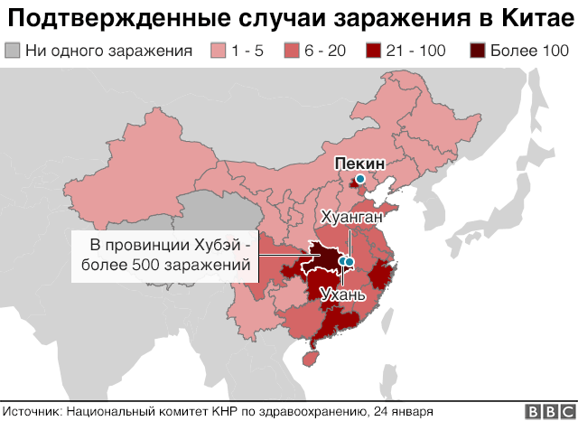 Симптоми коронавируса з Китаю