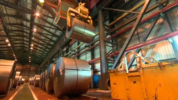 Tata Steel's Llanwern plant