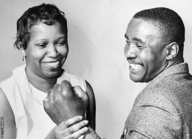 Geraldine and Sonny Liston