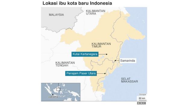 lokasi ibu kota baru