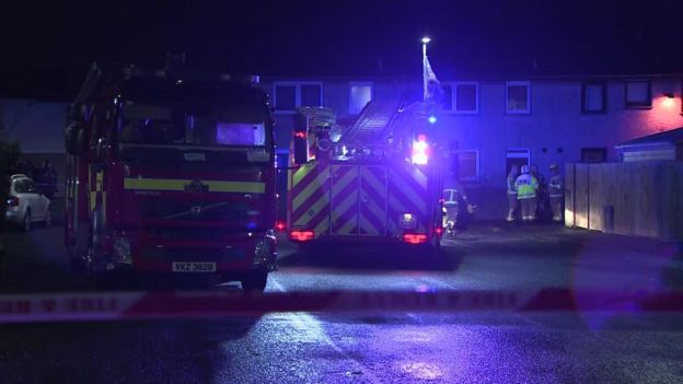 Two men found dead in Coleraine house - BBC News