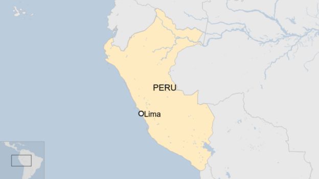 Map of Peru