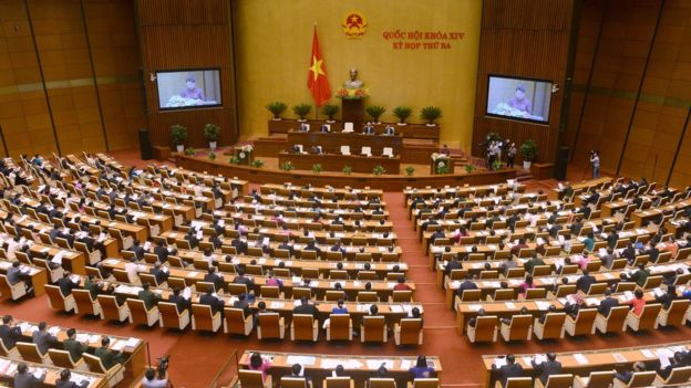 Vietnam national assembly, 22nd May 2017