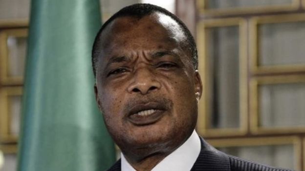 Madaxweynaha Congo-Brazzaville Denis Sassou Nguesso