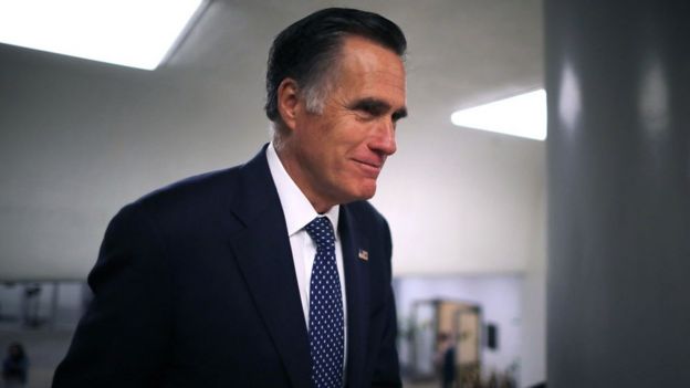 Senador republicano Mitt Romney