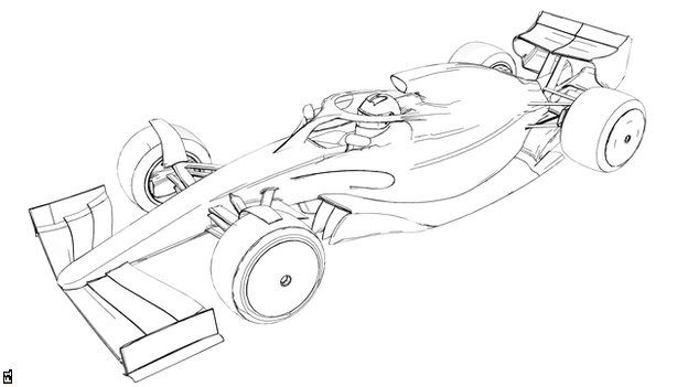 F1 car design for 2021