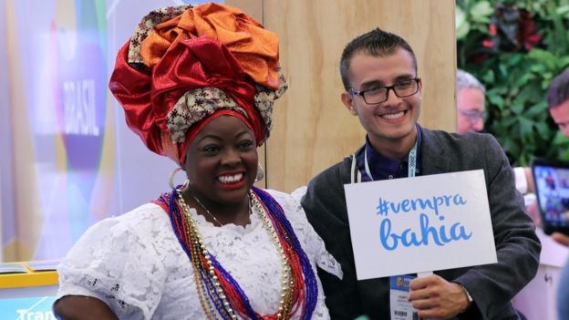 Campaña turística en Brasil