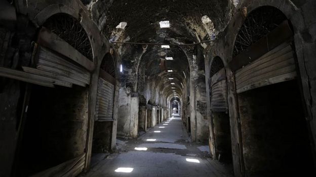 Callejón en Homs