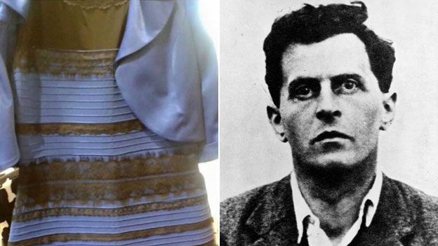 The dress and Ludwig Wittgenstein