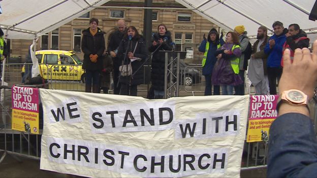 Anti-racism demo