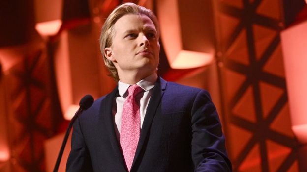 Ronan Farrow received a Pulitzer Prize for his work reporting on sexual harassment