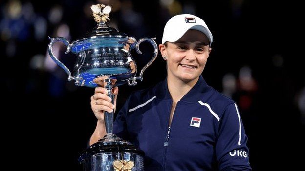 Ashleigh Barty won the Australian Open title in January