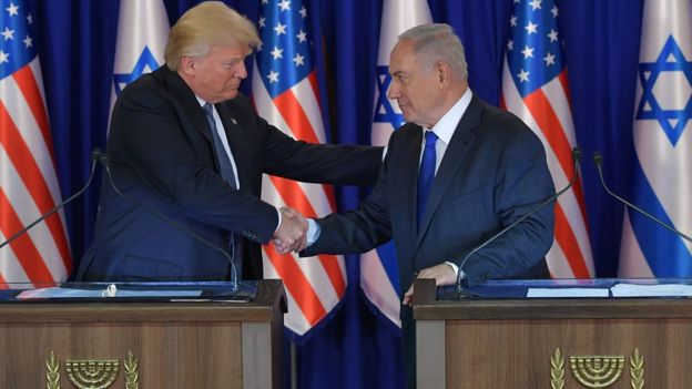 Donald Trump ve Binyamin Netanyahu