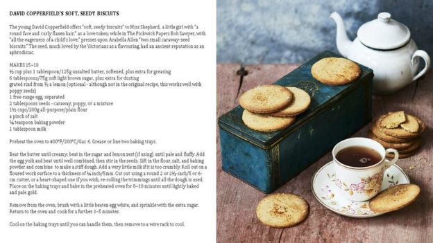Recipe for soft seedy biscuits with picture of the result