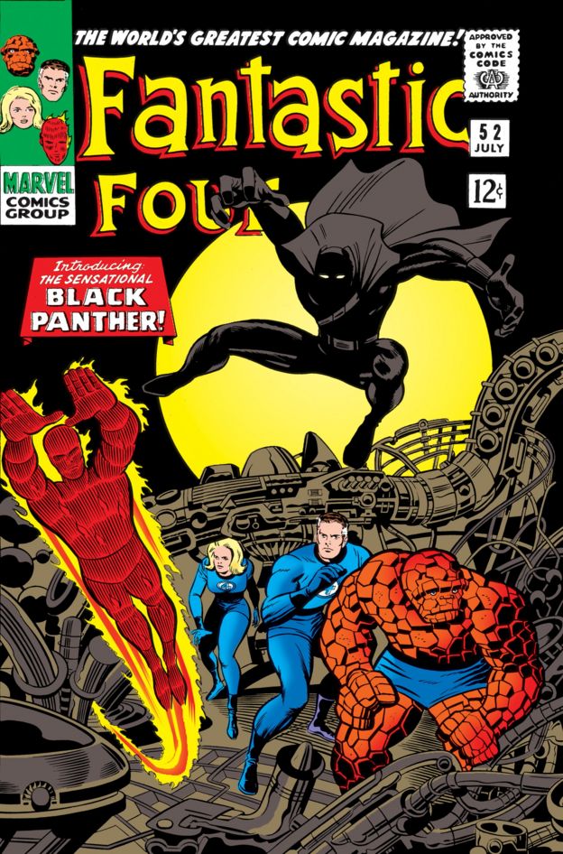 Los 4 Fantásticos y Black Panther