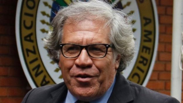 Secretario general de la OEA, Luis Almagro.