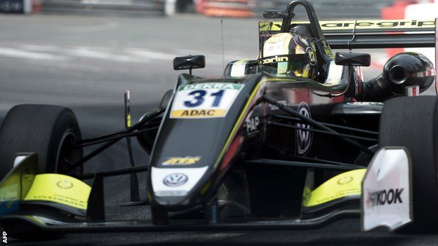 Lando Norris in the FIA Formula 3 European Championship