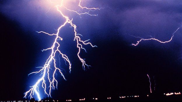 Lightning struck the power grid near Google's data centre four times in a row
