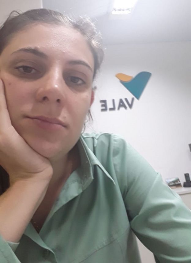 Letícia Mara Anisio Almeida, de 28 anos, é enfermeira, funcionária da Vale e tem um filho de 1 ano e 5 meses