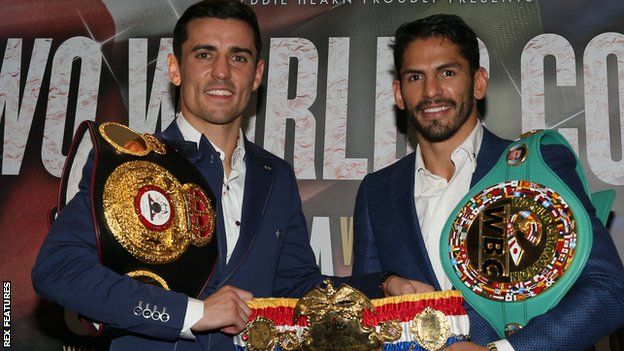 Anthony Crolla and Jorge Linares