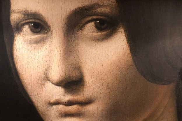 La belle ferronnière - a portrait of a lady from the court of Milan - is a work attributed to Renaissance artist Leonardo da Vinci