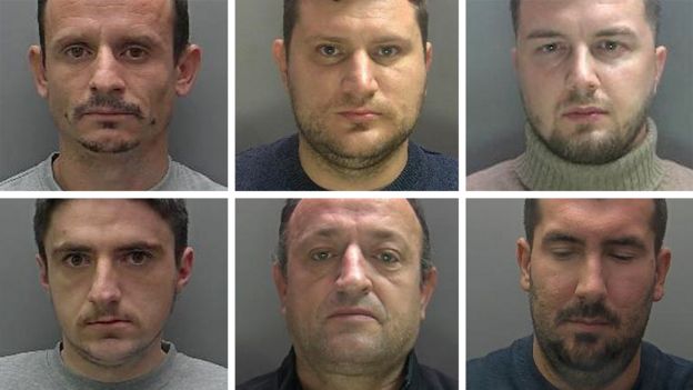 Organised Crime Gang Jailed After Police Follow Drugs Trail Bbc News