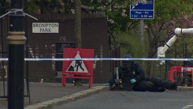 Brompton Park bomb