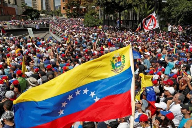 اعتراضات گسترده علیه نیکلاس مادورو