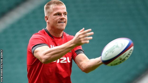Gareth Anscombe made his Wales debut against Ireland in August 2015