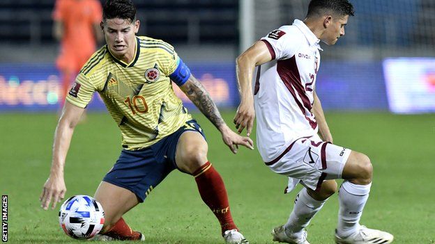 Everton and Colombia midfielder James Rodriguez