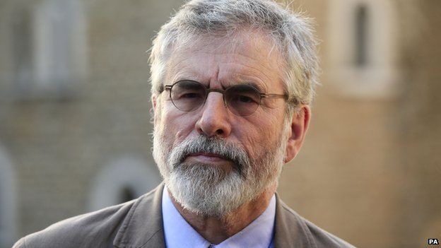 Sinn Féin president Gerry Adams