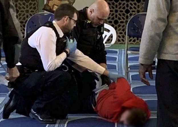 Tersangka pelaku penikaman muazin di Central Mosque
