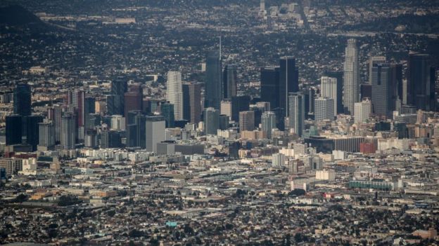 Vista de Los Angeles.